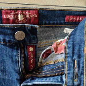 Lucky Brand Jeans cutoff shorts size 6 / 28 Long